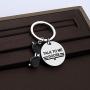 CENWA Funny Pilot Gift Flight Crew Gift Talk to Me Goose Keychain Top Gun Maverick and Goose Movie Fans Gift