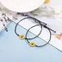 JEVI Sunflower Boho Bracelet Friendship Jewelry for Women Girl Friend Handmade Distance Bracelets for 2 JEVI Sunflower Boho Bracelet Friendship Jewelry for Women Girl Friend Handmade Distance Bracelets for 2