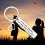 BEKECH Daughter Gift Daughter Keychain Every Day Remember Just How Much I Love You Daughter Jewelry Gift from Mom & Dad