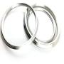 DevDeep (Family Pack Set of 3) Punjabi/Sikh Steel Kada/Kara Men/Women/Kid Internal Dia 6.7CM,6CM & 3.5