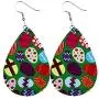 12 Pairs Easter Faux Leather Dangle Earring Set Colorful Easter Egg Teardrop Earring Rabbit Pattern PU Leather Drop Earrings Happy Easter Holiday Jewelry Accessory 12 Pairs Easter Faux Leather Dangle Earring Set Colorful Easter Egg Teardrop Earring Rabbit Pattern PU Leather Drop Earrings Happy Easter Holiday Jewelry Accessory