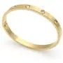 Oval Pave Crystal CZ Bracelet Men&Women Designer Bangle Stainless Steel Jewelry 7.5 Oval Pave Crystal CZ Bracelet Men&Women Designer Bangle Stainless Steel Jewelry 7.5