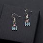TIIMG Dainty Rocket Ship Gift Astronomy Gift Astronaut Gift Rocket Space Ship Pendant Earrings Space Lover Gift Sci-Fi Jewelry
