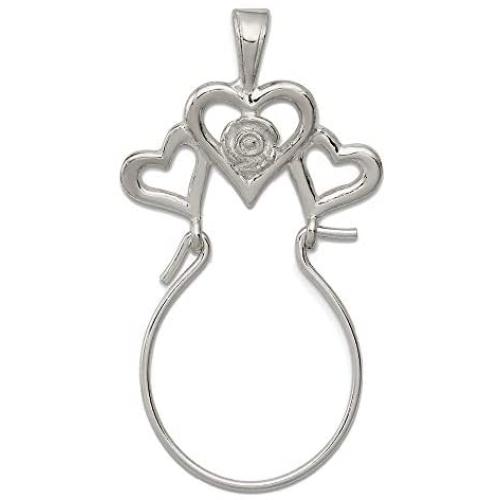 Raposa Elegance Sterling Silver Various Elegant Charm Holder Collection