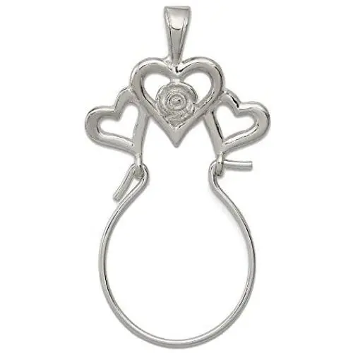 Raposa Elegance Sterling Silver Various Elegant Charm Holder Collection
