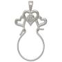 Raposa Elegance Sterling Silver Various Elegant Charm Holder Collection
