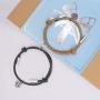 ORFAN Attract Magnetic Couples Bracelets Custom Magnetic Couple Bracelet for Him and Her Set Promise Rope Braided Bracelet Set for Couples