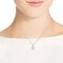 AeraVida Charmed Four Heart Leaf Clover Sterling Silver Necklace AeraVida Charmed Four Heart Leaf Clover Sterling Silver Necklace