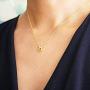 2pcs Zodiac Necklace 12 Constellation Pendant Necklace Zodiac Sign Birthday Gifts for Women and Girls