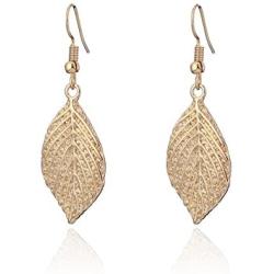 Dangle Earring for Women,Leaf Drop Earring with Girls Rose Gold Silver Earring Stainless Steel Earring