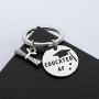 SEIRAA Educated AF Graduation Keychain College Grad Gift Master Degree Gift for Students Grad School Gift