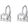 WINNICACA 925 Sterling Silver Horoscope Zodiac 12 Constellation Astrology Leverback Dangle Earrings for Women Girls