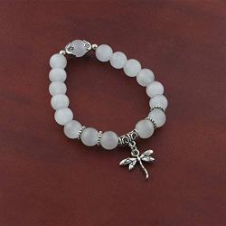 BOSATE Dragonfly Bracelet Dragonfly Lover Jewelry Dragonfly Charm Bracelet Inspirational Jewelry Animal Charm Bracelet Birthday Gift for Women Her