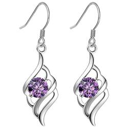 S925 Sterling Silver Earrings Female Ear Hook Musical Notes Wild Jewelry Earrings