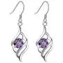 S925 Sterling Silver Earrings Female Ear Hook Musical Notes Wild Jewelry Earrings