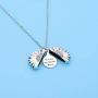 WSNANG You Are My Bestie Bitch Sunflower Locket Necklace Friendship Jewelry Gift for BFF Best Friend Sister