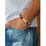 FUTTMI Feng Shui Pi Xiu Bracelet Necklace Set for Women Men Pi Yao Lucky Nafu Wealth Bracelet Necklace Black Bead Bracelet with Hand Carved Amulet Beads Jewelry Set