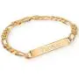 MyNameNecklace Personalized Signature ID Men Bracelet-Sterling Silver 925 /Gold Plated Custom Engraved Father Day Jewelry Gift for Him