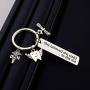 SIIDIMELO Dentists Gift She Believed She Could Dental Assistant Gift Dentist Office Orthodontist Gifts Dental Student Keychain Gift for DH Dentist Assistant Jewelry Hygienist Gift (She Believe DH-KR)
