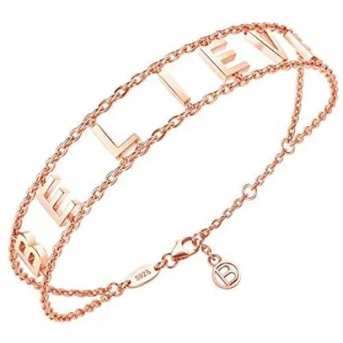MISSLOVE Blessed Bracelet 925 Sterling Silver Jewelry Good Luck Gift MISSLOVE Blessed Bracelet 925 Sterling Silver Jewelry Good Luck Gift