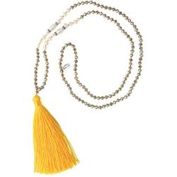 KELITCH New Women Tassel Pearl Necklace Crystal Beads Necklace Bib Shining Y-Shape Necklace 2020