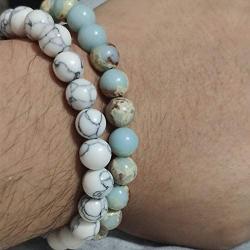 Fashion Natural Stone Bead Bracelet Buddha head Black Lava Stone Bangle For Men Women Charm Jewelry