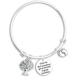 Kivosliviz Great Grandma Gifts for Christmas Great Grandmother Gift Great Great Grandma Gifts Gift for Great Grandmother Bracelet