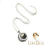 Beautiful Season DIY Moon Pendant Black Cat Pendant Necklace Black Cat Necklace Cute Black Cat Jewelry Gift for Fashion Women