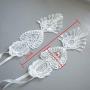 YiMinpwp Sparkly Lace Barefoot Bridal Sandals Wedding Shoes Sequin Swarovski Crystal Wedding Accessories