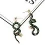 Womens Snake Earrings Dangle Drop Punk Exaggerated Animal Long Black Cool Snake Asymmetrical Earrings Stud Ear for Women Girls Jewelry Womens Snake Earrings Dangle Drop Punk Exaggerated Animal Long Black Cool Snake Asymmetrical Earrings Stud Ear for Women Girls Jewelry