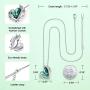 CDE Love Heart Necklaces and Earrings Jewelry Set for Women