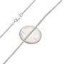 1mm-4mm Solid .925 Sterling Silver Round Snake Chain Necklace or Bracelet