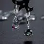 18K White Gold Plated Mystic Fire Topaz Leverback Earrings Hypoallergenic Jewelry For Women Girls 18K White Gold Plated Mystic Fire Topaz Leverback Earrings Hypoallergenic Jewelry For Women Girls