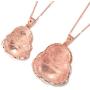 ZenBless Laughing Buddha Pendant Agate Necklace Golden Plated Copper Water Wave Chain Amulet Gift Attract Good Luck