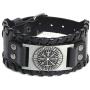 STWTR Viking Bracelet a Nordic Bracelet with Amulet - Pagan Jewelry of Dala Celtic Knot