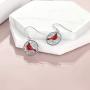 Cardinal Earrings Sterling Silver Red Bird Memorial Gift for Women Cardinal Jewelry for Girls Loved Ones