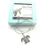 Smiling Wisdom - Sea Turtle Totem Animal Girls Necklace Gift Set - Totem Spirit Animal Guide Turtle Necklace, Turtle Card - Gifts for Girls,Tween, Teen, Woman - Antique Silver Smiling Wisdom - Sea Turtle Totem Animal Girls Necklace Gift Set - Totem Spirit Animal Guide Turtle Necklace, Turtle Card - Gifts for Girls,Tween, Teen, Woman - Antique Silver