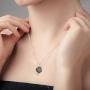 NTLX Gold Plated Pendant Necklace for Women – Stylish Gold Design – Druzy Pendant Necklace – Great Gift