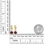 Piara Genuine Red Garnet Drop Earrings, Handmade 18K Gold Plated Dangle Earrings, Earrings Hoops Jewelry For Women, January Birthstone Piara Genuine Red Garnet Drop Earrings, Handmade 18K Gold Plated Dangle Earrings, Earrings Hoops Jewelry For Women, January Birthstone