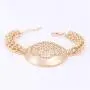 Fashion African Jewelry Set Round Pendant Gold Color Dubai Big Necklace Earrings Wedding Sets Gift For Women Fashion African Jewelry Set Round Pendant Gold Color Dubai Big Necklace Earrings Wedding Sets Gift For Women