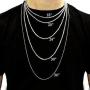 Auras by Osiris Beaded Necklaces for Men Healing Crystal Protection Stone Mens Necklaces Handmade in USA by Master Shaman