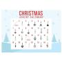 Advent Calendar Set ''Christmas Cheer'' 22 Charms with 1 Bracelet and 1 Necklace