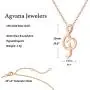 Agvana 14K Solid Real Rose Gold Musical Note Dainty Pendant Necklace Fine Jewelry Anniversary Birthday Gifts for Women Girls Mom Grandma Wife Daughter Her Yourself with Jewelry Box, 16+2 Inches Agvana 14K Solid Real Rose Gold Musical Note Dainty Pendant Necklace Fine Jewelry Anniversary Birthday Gifts for Women Girls Mom Grandma Wife Daughter Her Yourself with Jewelry Box, 16+2 Inches