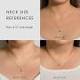 A+O Gift for Mom, Aunt, Grandma - Solitaire Halo Necklace in Gold, Rose Gold, Silver