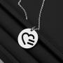 FAADBUK Equality Necklace Gay Pride Gift LGBT Gift Transgender Rights Jewelry Gift for Couple
