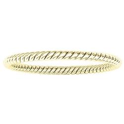Dazzlingrock Collection 14K Gold Ladies Bridal Rope Style Wedding Band Ring