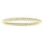 Dazzlingrock Collection 14K Gold Ladies Bridal Rope Style Wedding Band Ring