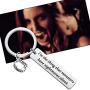 HOLLP Buffy Inspired Jewelry I’m The Thing That Monsters Have Nightmares About Keychain Gift for Buffy Fans