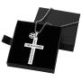 Palterwear Sport Necklace for Boys and Teens - Stainless Steel Pendant with Ball Charm and Inspirational Text (Soccer)