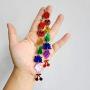 DAMLENG Unique Handmade Lightweight Acrylic Fruits Dangle Drop Earrings Cute Long Tassel Apple Banana Cherry Earrings for Women Girls Statement Jewelry Gifts